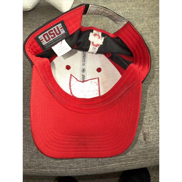 ohio state buckeyes hat- embroidered. unique- one size fits all - Picture 4 of 5